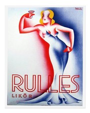 Elegante Art-Deco-Wandkunst