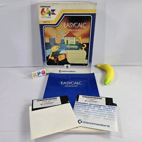 Easy calc commodore disk - calc, (commodore