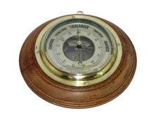 Großes 30 Ø Altes Barometer Zigliara Successore Nervi Pietro 
