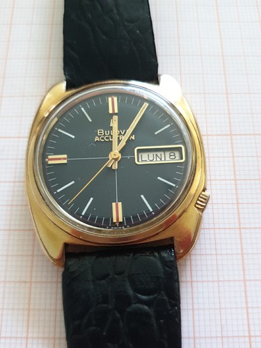 Bulova accutron uhr gold - bulova,