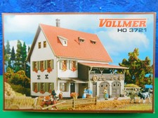 F03 Vollmer H0 Bausatz 3721 Bauernhaus mit Scheune OVP TOP