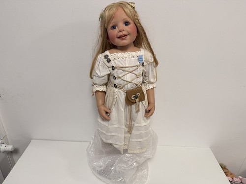 Künstlerpuppe puppe monika - künstlerpuppe,