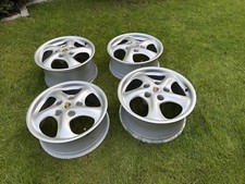 Porsche 911 996 993 986 Turbo Twist Carrera Rad Felgen 7+8,5x 17 Rim Set - TOP!!