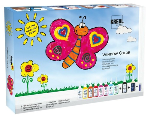 Kreul window color - window, set