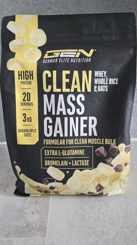 Gen clean mass gainer whey - gainer,