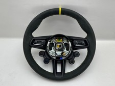 Porsche Gt3 Rs Lenkrad Original New 9GT419091CH voll Alcantara mit Gelb NEU