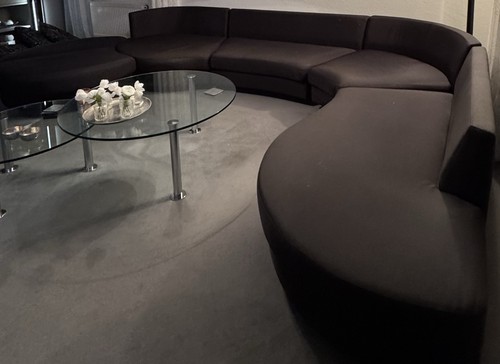 Schwarzes sofa rolf benz - sofa,