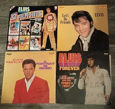 4 x Elvis Presley Sammlung LP Vinyl - guter Zustand