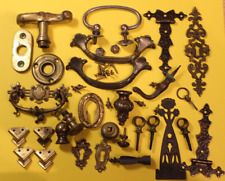 Griff Beschlag für Türen Truhen Messing Eisen Kleinteile Antik u Nachfertigung