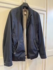 MADE IN ITALY Herren Übergang Regenjacke XL mit Reisverschluss Gebraucht wie neu