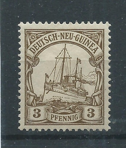 Kolonie neu guinea - 1900, yacht