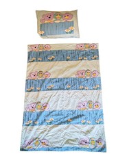 Baby Bettwäsche im Set - Kinderdecke 100 x 135 mit Kopfkissen 40x60cm