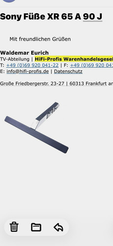 Für einen sony - sony,