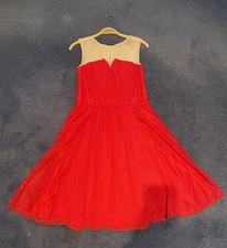 Pinkes kleid mit spitze - kleid,