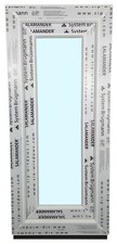 Kunststofffenster Fenster Salamander, 40x90 cm bxh, weiß