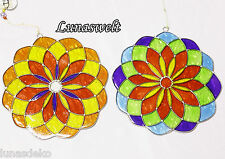 Suncatcher, Fensterbild, Mandala 15 cm Durchmesser