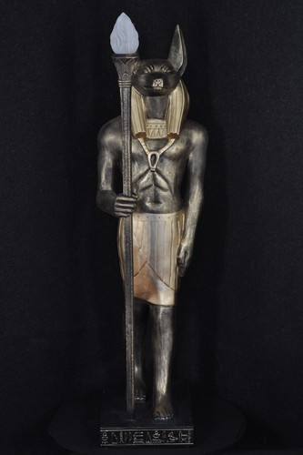 Anubis statue stehlampe - statue,