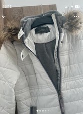 Weiße Cecil Winterjacke Gr. S