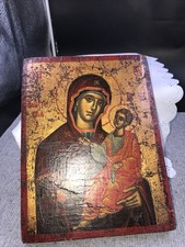 Griechische Ikone Handbemalt