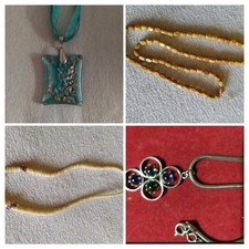 Flohmarkt Schmuck Halsketten Vintage Modeschmuck 