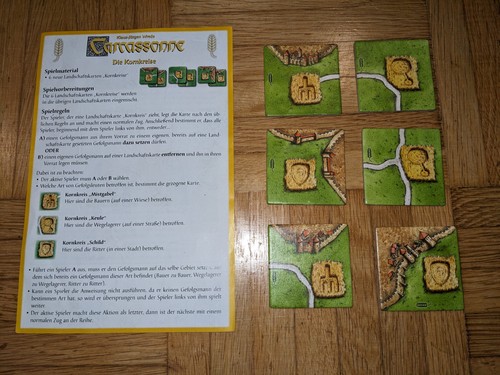 Carcassonne crop circles die - crop,