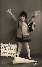 Gratulation ~1925 Schulgang