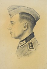 A. Seitz / Bleistift Zeichnung