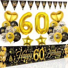 Geburtstagsdeko Set 60 Jahre