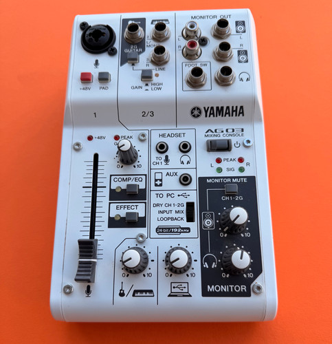 Yamaha ag03 mehrzweck - ag03, mehrzweck-mixer