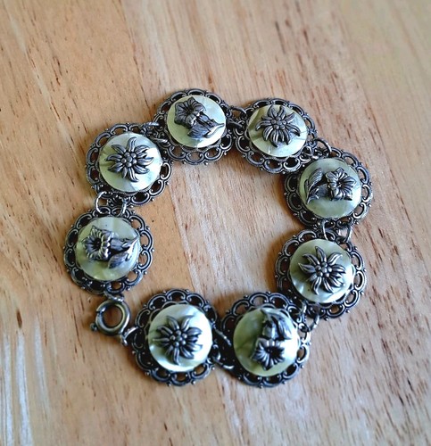 Vintage trachtenarmband - vintage,