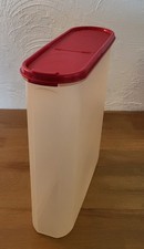 Tupperware Eidgenosse 5 Liter roter Schüttdeckel Vorratsdose, Cornflakes