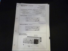 Original Service Manual Schaltplan Blaupunkt  Freiburg SQR 39 Melbourne SQR 39