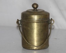 Alte Messing Handgeschnitzt