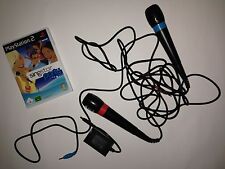 Playstation 2 - SingStar Paket (1 Spiel & 2 Sony Mikrofone & Adapter) PS2