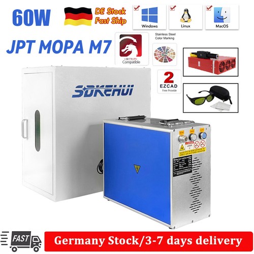 60w 200x200mm jpt mopa - , m7