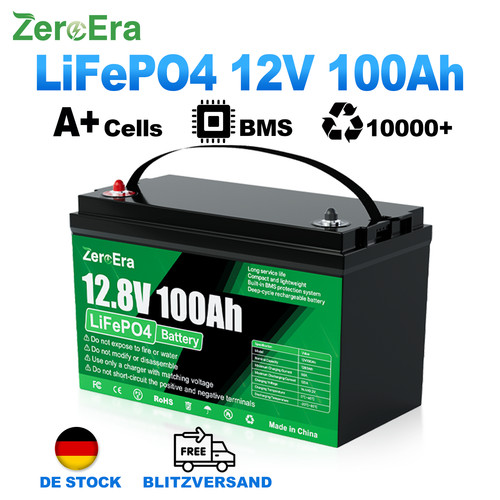 12v 100ah lithium batterie - 100ah,