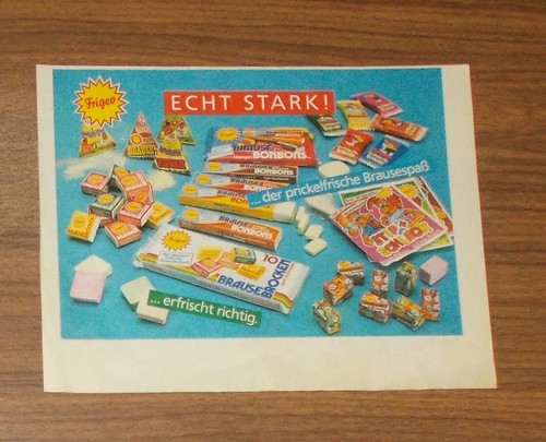 Seltene werbung frigeo - frigeo, brause