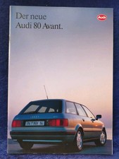 AUDI 80 Avant Avant quattro Prospekt  1.1993