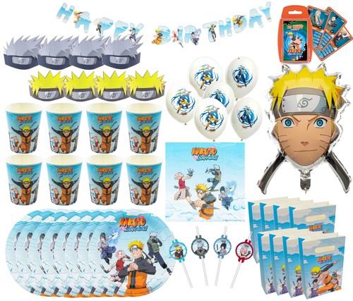 Naruto kindergeburtstags set - naruto, kindergeburtstags-set