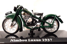 Nimbus Luxus - 1937 grün - Motorrad Modell -  1:24 Atlas
