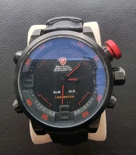 Shark sport watch herren led - sport,