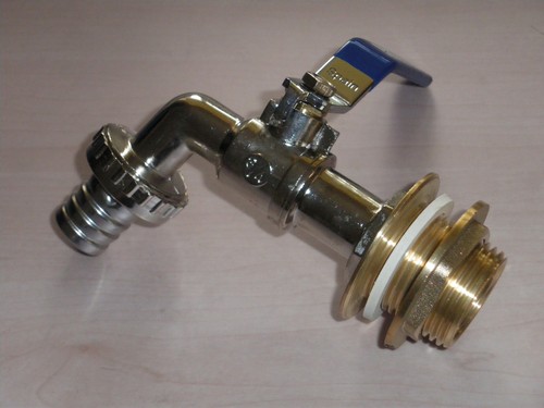 Auslaufhahn für - 3/4",