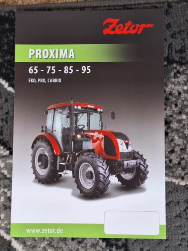 Zetor proxima prospekt - zetor,