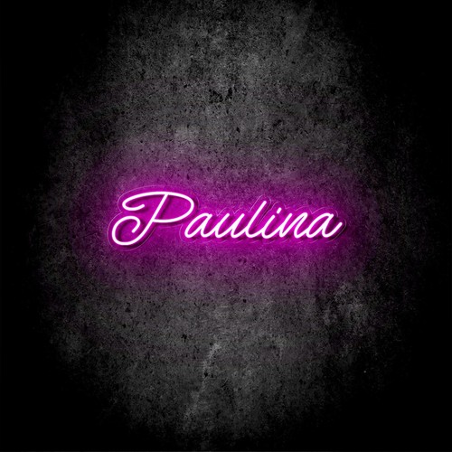 Paulina led schild neon - paulina,