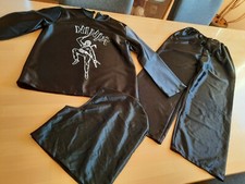 Ninja Kostüm * Gr.  140  * schwarz* Halloween Fasching Karneval