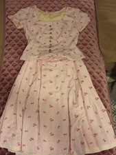 Vintage Luxus Trachtkleid 