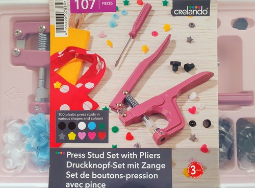 Crelando druckknopf set 107 - druckknopf,