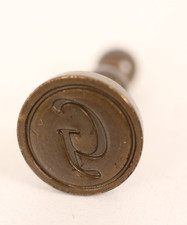 Siegelstempel G Monogramm