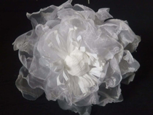 Organza rosen weiß - 20, x