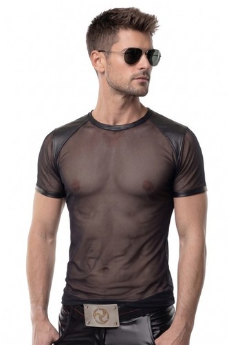 Herren netzshirt transparent - netzshirt,
